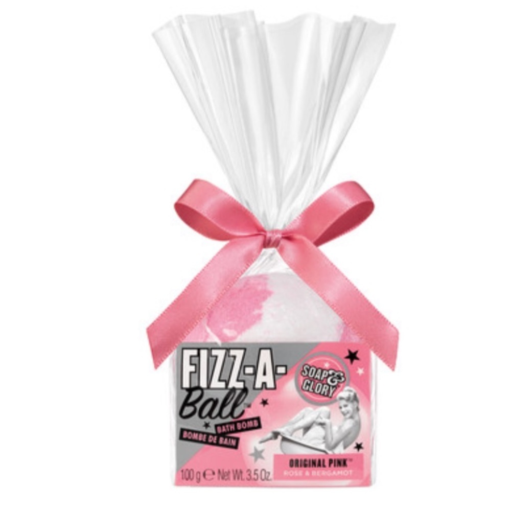 SOAP & GLORY Fizz-a-Ball Original Pink Bath Bomb